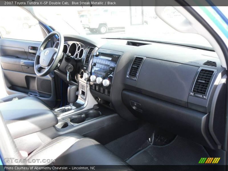 Blue Streak Metallic / Black 2007 Toyota Tundra X-SP Double Cab