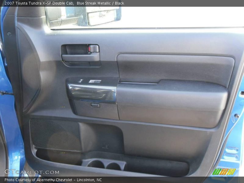 Blue Streak Metallic / Black 2007 Toyota Tundra X-SP Double Cab