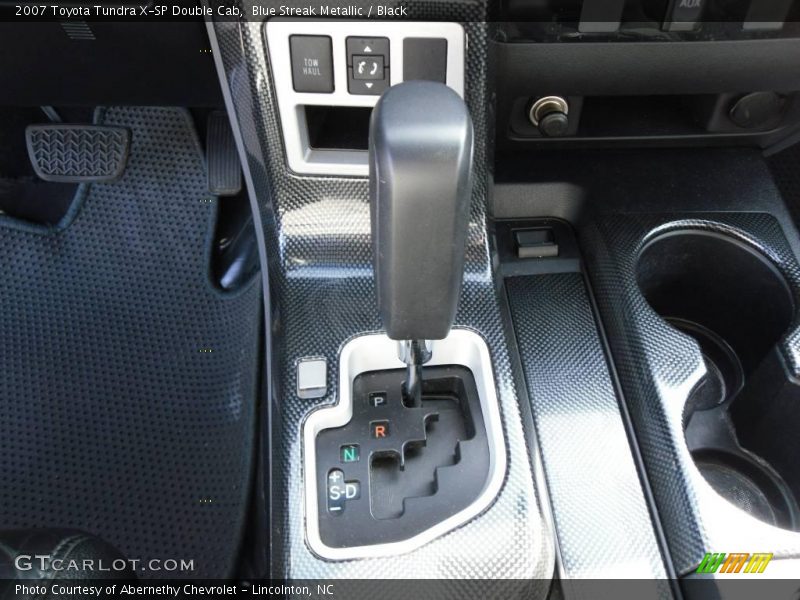 Blue Streak Metallic / Black 2007 Toyota Tundra X-SP Double Cab