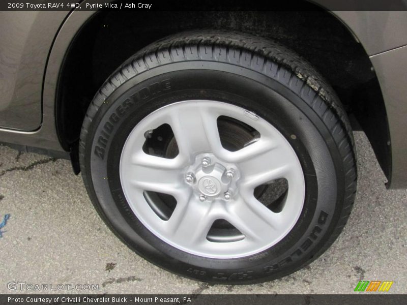 Pyrite Mica / Ash Gray 2009 Toyota RAV4 4WD