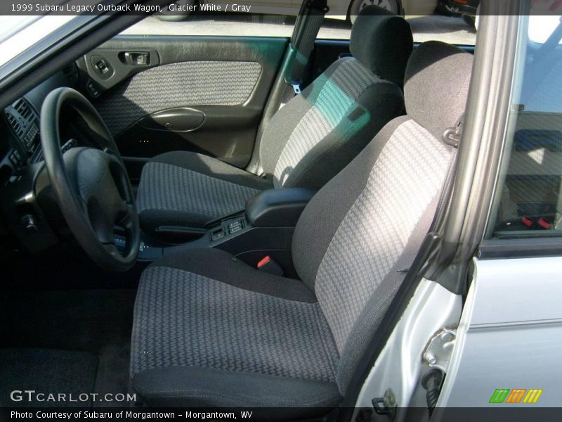 Glacier White / Gray 1999 Subaru Legacy Outback Wagon