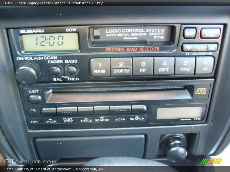 Glacier White / Gray 1999 Subaru Legacy Outback Wagon
