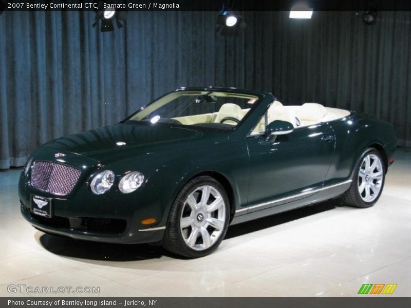 Barnato Green / Magnolia 2007 Bentley Continental GTC