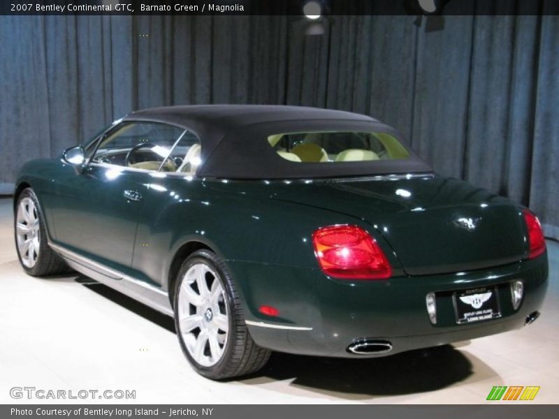 Barnato Green / Magnolia 2007 Bentley Continental GTC