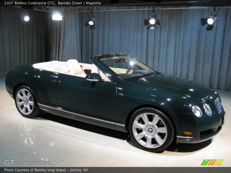 Barnato Green / Magnolia 2007 Bentley Continental GTC