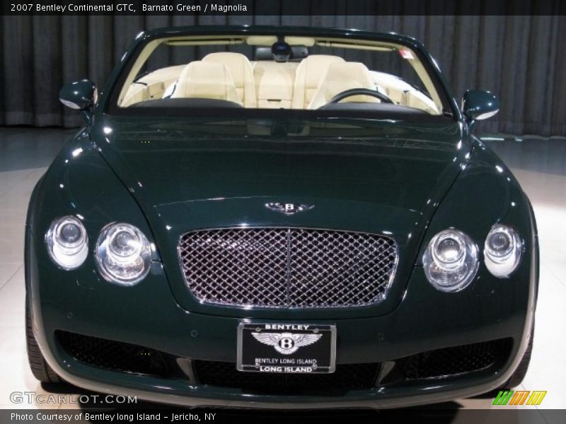 Barnato Green / Magnolia 2007 Bentley Continental GTC