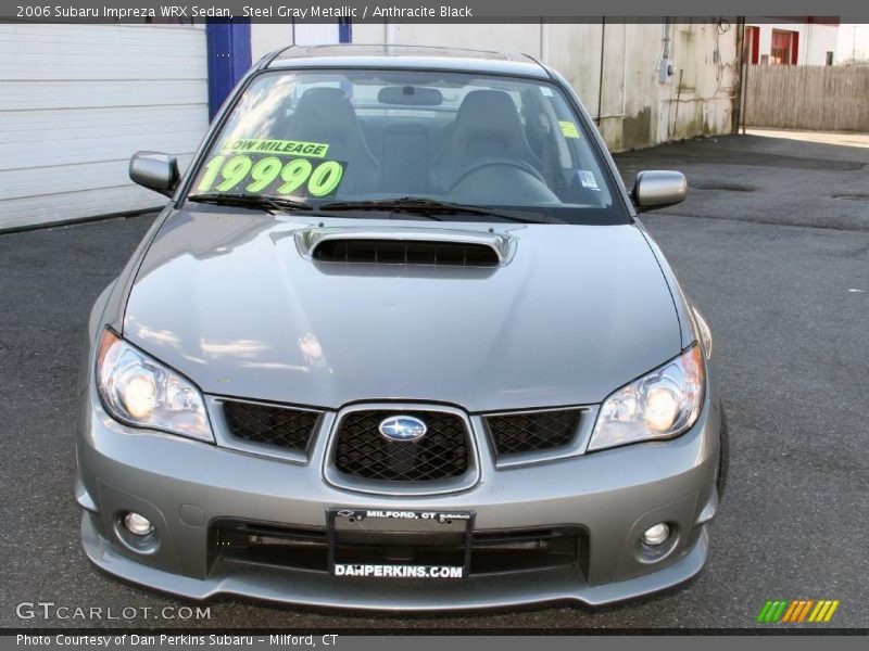 Steel Gray Metallic / Anthracite Black 2006 Subaru Impreza WRX Sedan