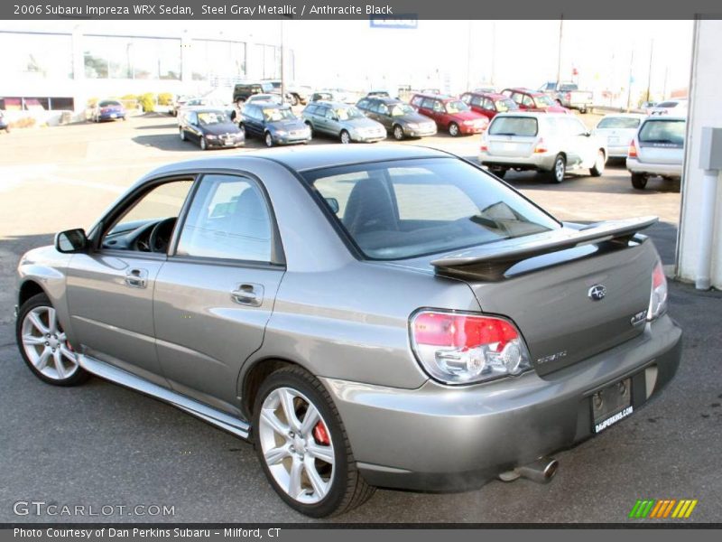 Steel Gray Metallic / Anthracite Black 2006 Subaru Impreza WRX Sedan