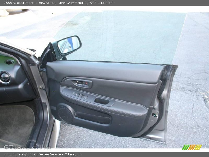 Steel Gray Metallic / Anthracite Black 2006 Subaru Impreza WRX Sedan