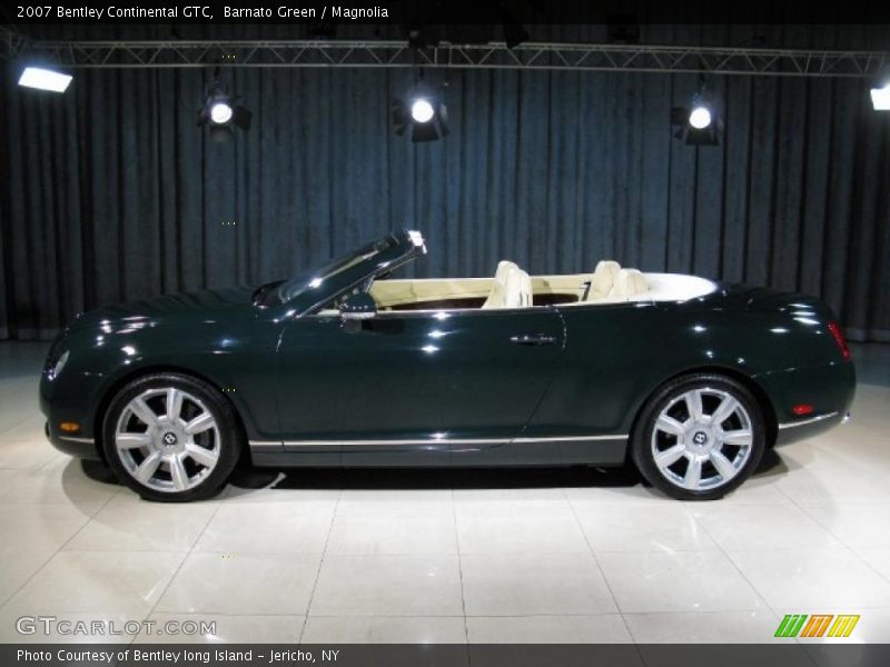 Barnato Green / Magnolia 2007 Bentley Continental GTC