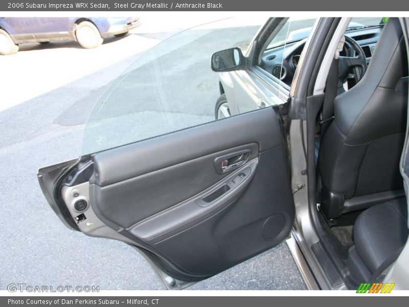 Steel Gray Metallic / Anthracite Black 2006 Subaru Impreza WRX Sedan