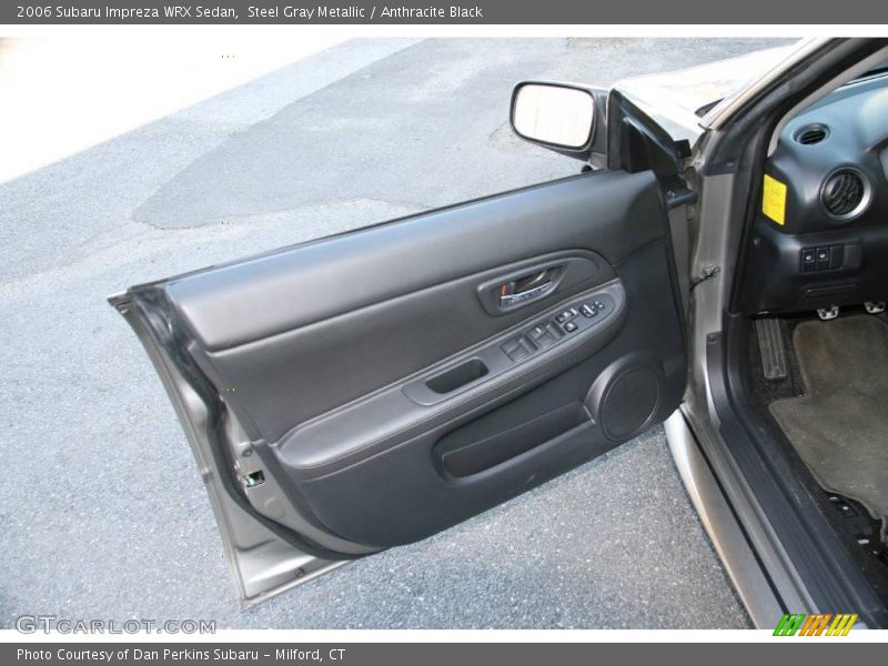 Steel Gray Metallic / Anthracite Black 2006 Subaru Impreza WRX Sedan
