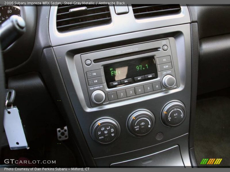 Steel Gray Metallic / Anthracite Black 2006 Subaru Impreza WRX Sedan