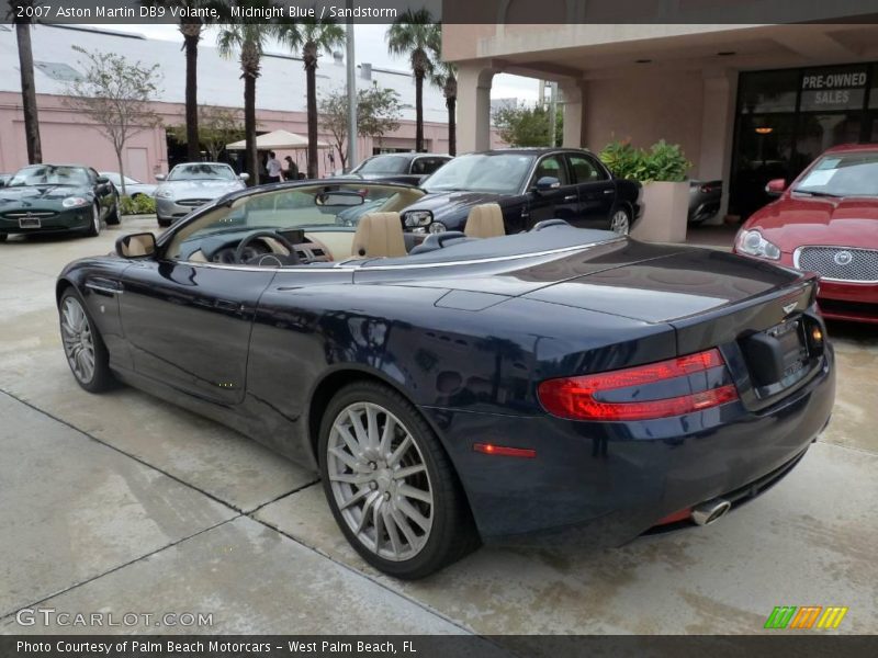 Midnight Blue / Sandstorm 2007 Aston Martin DB9 Volante