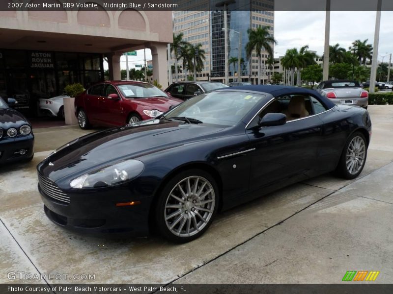 Midnight Blue / Sandstorm 2007 Aston Martin DB9 Volante