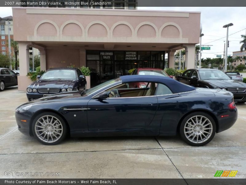 Midnight Blue / Sandstorm 2007 Aston Martin DB9 Volante