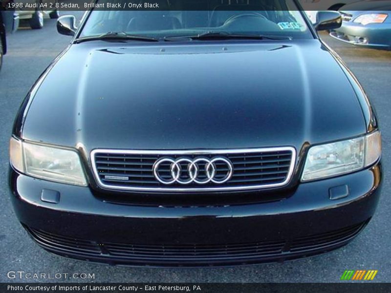 Brilliant Black / Onyx Black 1998 Audi A4 2.8 Sedan
