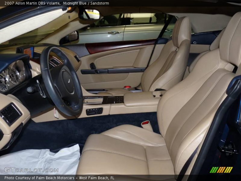 Midnight Blue / Sandstorm 2007 Aston Martin DB9 Volante
