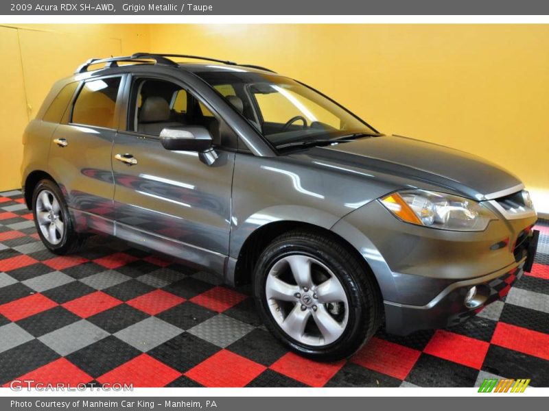 Grigio Metallic / Taupe 2009 Acura RDX SH-AWD