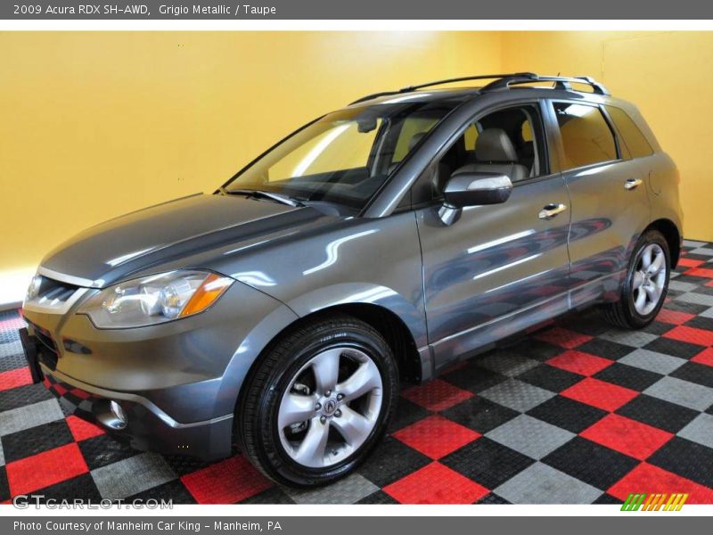 Grigio Metallic / Taupe 2009 Acura RDX SH-AWD