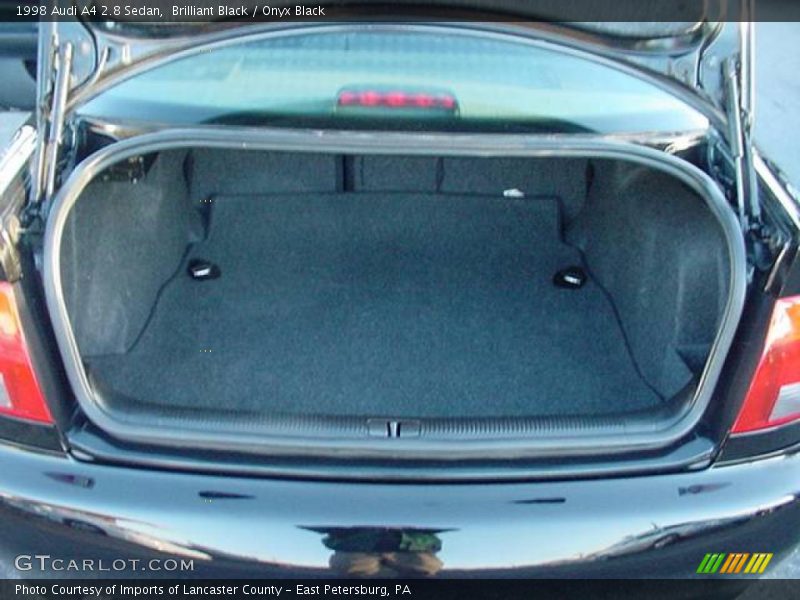 Brilliant Black / Onyx Black 1998 Audi A4 2.8 Sedan