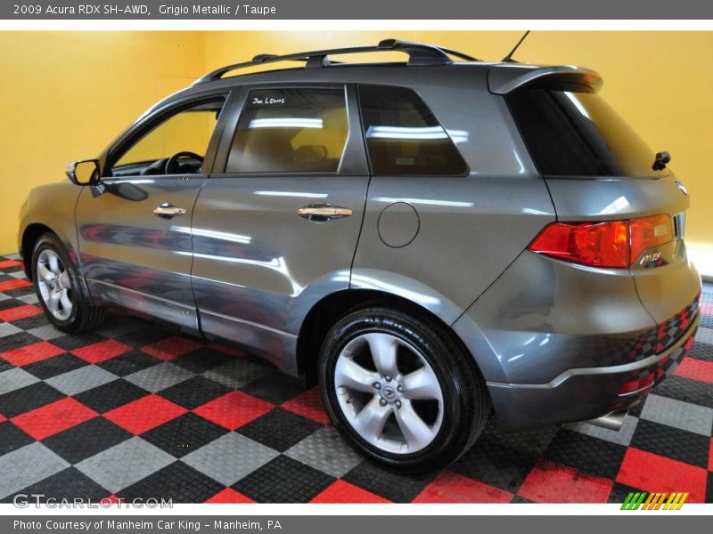Grigio Metallic / Taupe 2009 Acura RDX SH-AWD