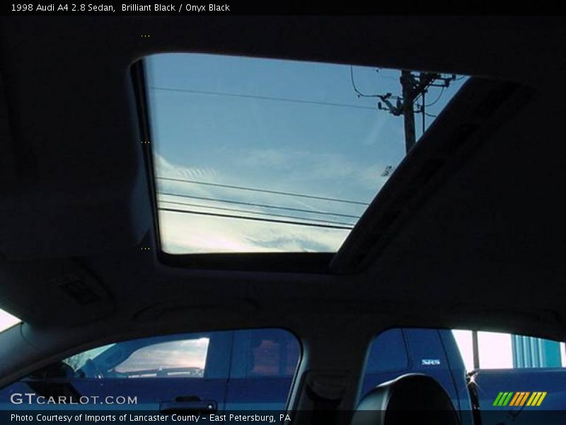 Brilliant Black / Onyx Black 1998 Audi A4 2.8 Sedan