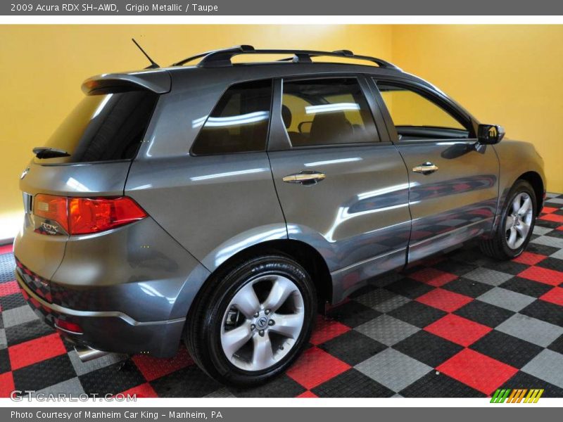 Grigio Metallic / Taupe 2009 Acura RDX SH-AWD