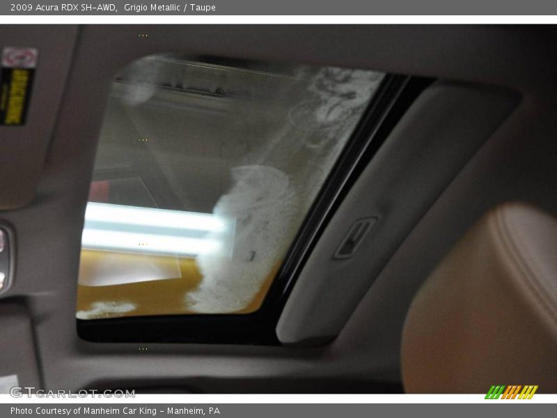 Grigio Metallic / Taupe 2009 Acura RDX SH-AWD