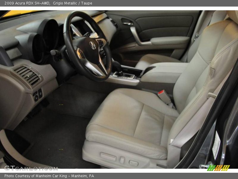 Grigio Metallic / Taupe 2009 Acura RDX SH-AWD