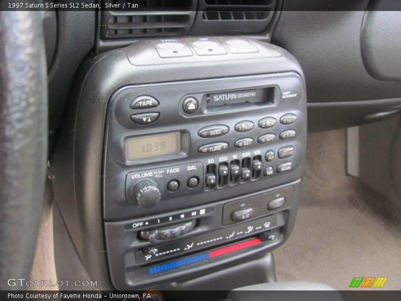 Silver / Tan 1997 Saturn S Series SL2 Sedan
