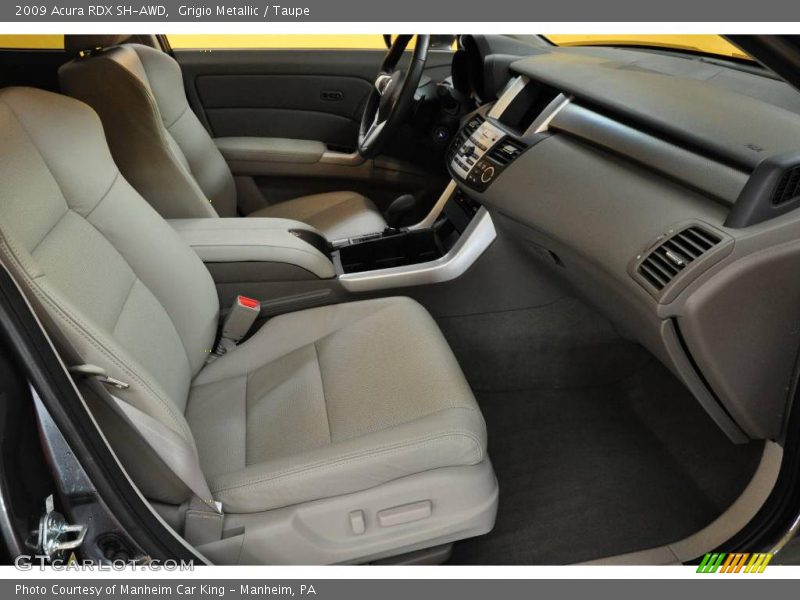 Grigio Metallic / Taupe 2009 Acura RDX SH-AWD