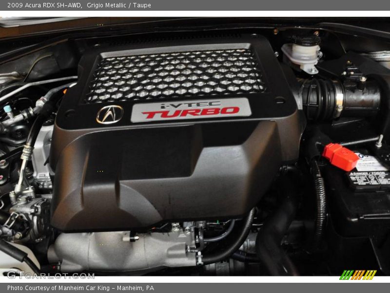 Grigio Metallic / Taupe 2009 Acura RDX SH-AWD