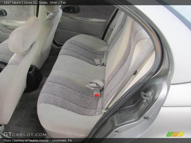 Silver / Tan 1997 Saturn S Series SL2 Sedan