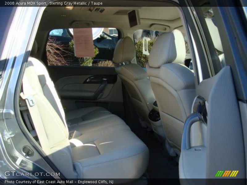 Sterling Gray Metallic / Taupe 2008 Acura MDX Sport