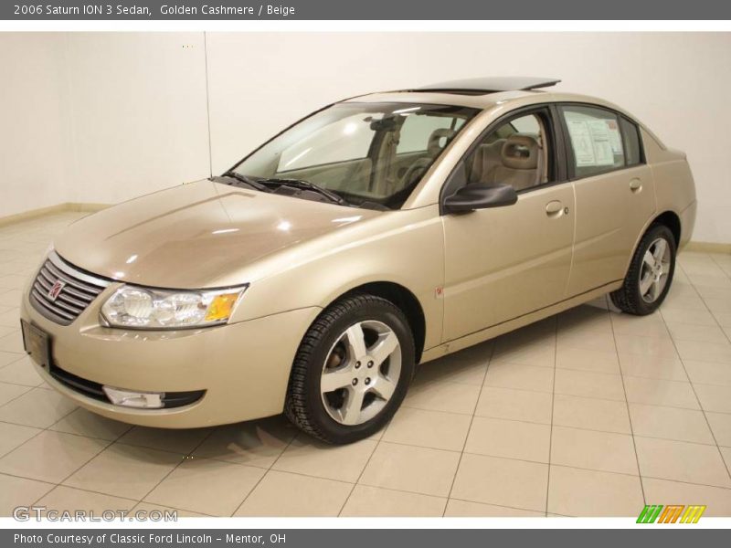 Golden Cashmere / Beige 2006 Saturn ION 3 Sedan