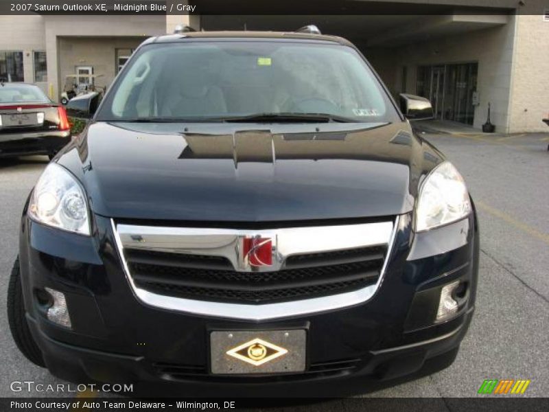 Midnight Blue / Gray 2007 Saturn Outlook XE