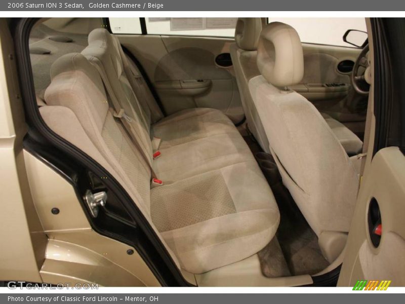 Golden Cashmere / Beige 2006 Saturn ION 3 Sedan