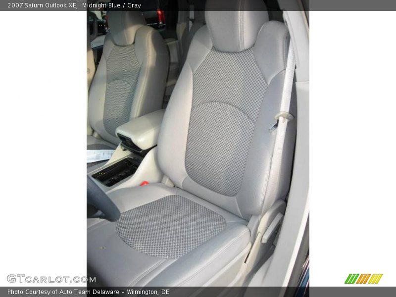 Midnight Blue / Gray 2007 Saturn Outlook XE
