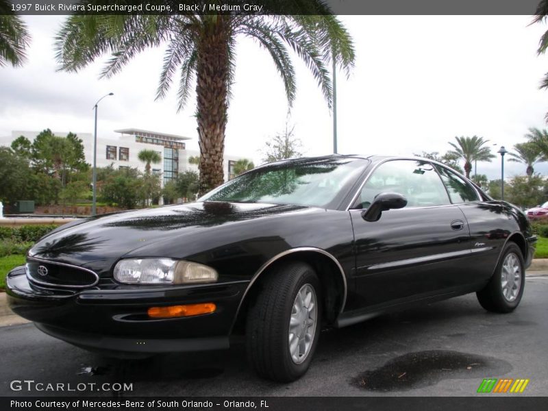 Front 3/4 View of 1997 Riviera Supercharged Coupe