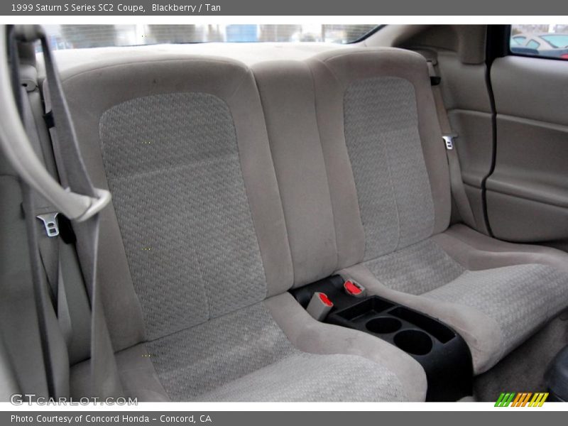 Blackberry / Tan 1999 Saturn S Series SC2 Coupe