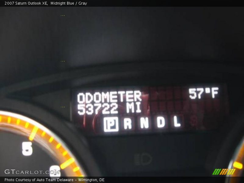 Midnight Blue / Gray 2007 Saturn Outlook XE