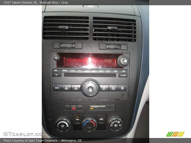 Midnight Blue / Gray 2007 Saturn Outlook XE