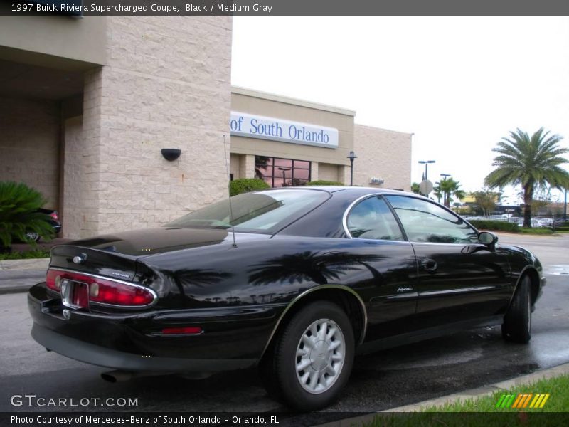 Black / Medium Gray 1997 Buick Riviera Supercharged Coupe