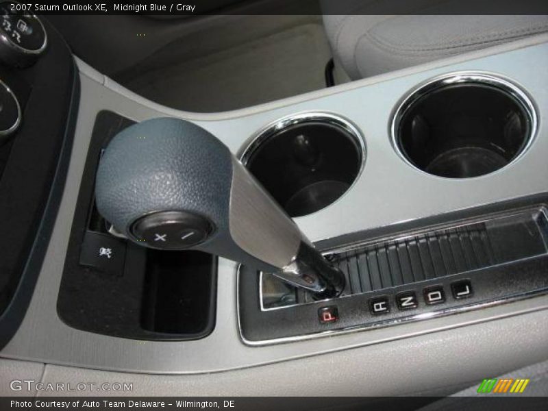 Midnight Blue / Gray 2007 Saturn Outlook XE