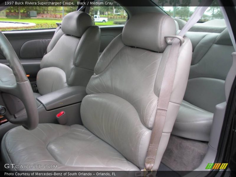 Front Seat of 1997 Riviera Supercharged Coupe