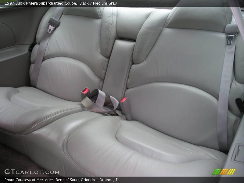 Rear Seat of 1997 Riviera Supercharged Coupe