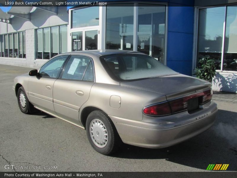 Light Sandrift Metallic / Taupe 1999 Buick Century Custom