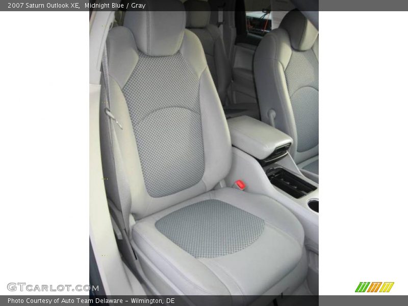 Midnight Blue / Gray 2007 Saturn Outlook XE