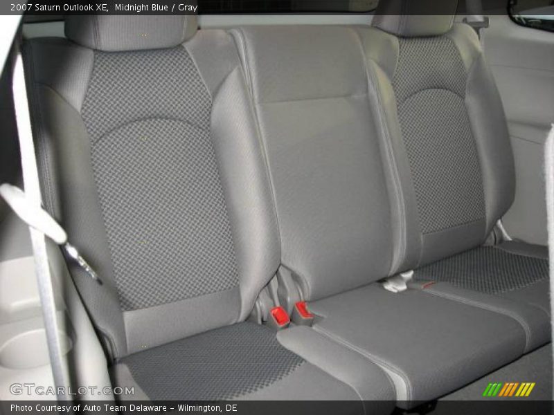 Midnight Blue / Gray 2007 Saturn Outlook XE